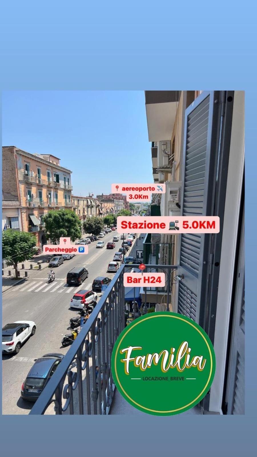 Familia Hotel Napoli Bagian luar foto